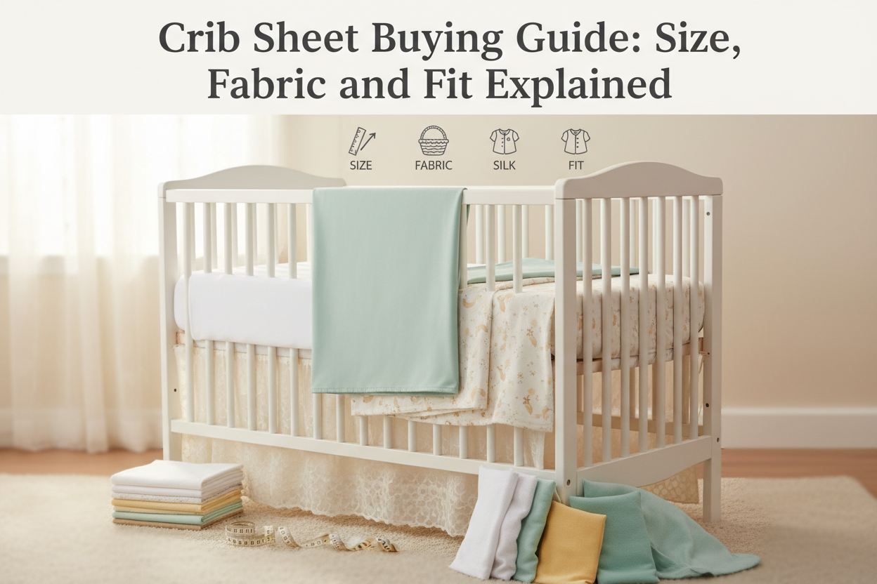 Crib sheet buying guide: size, fabric and fit