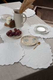 Bella Dining Table Set In Ivory