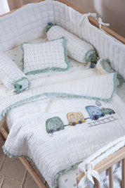 Baby Bedding Set - All Aboard Adventures