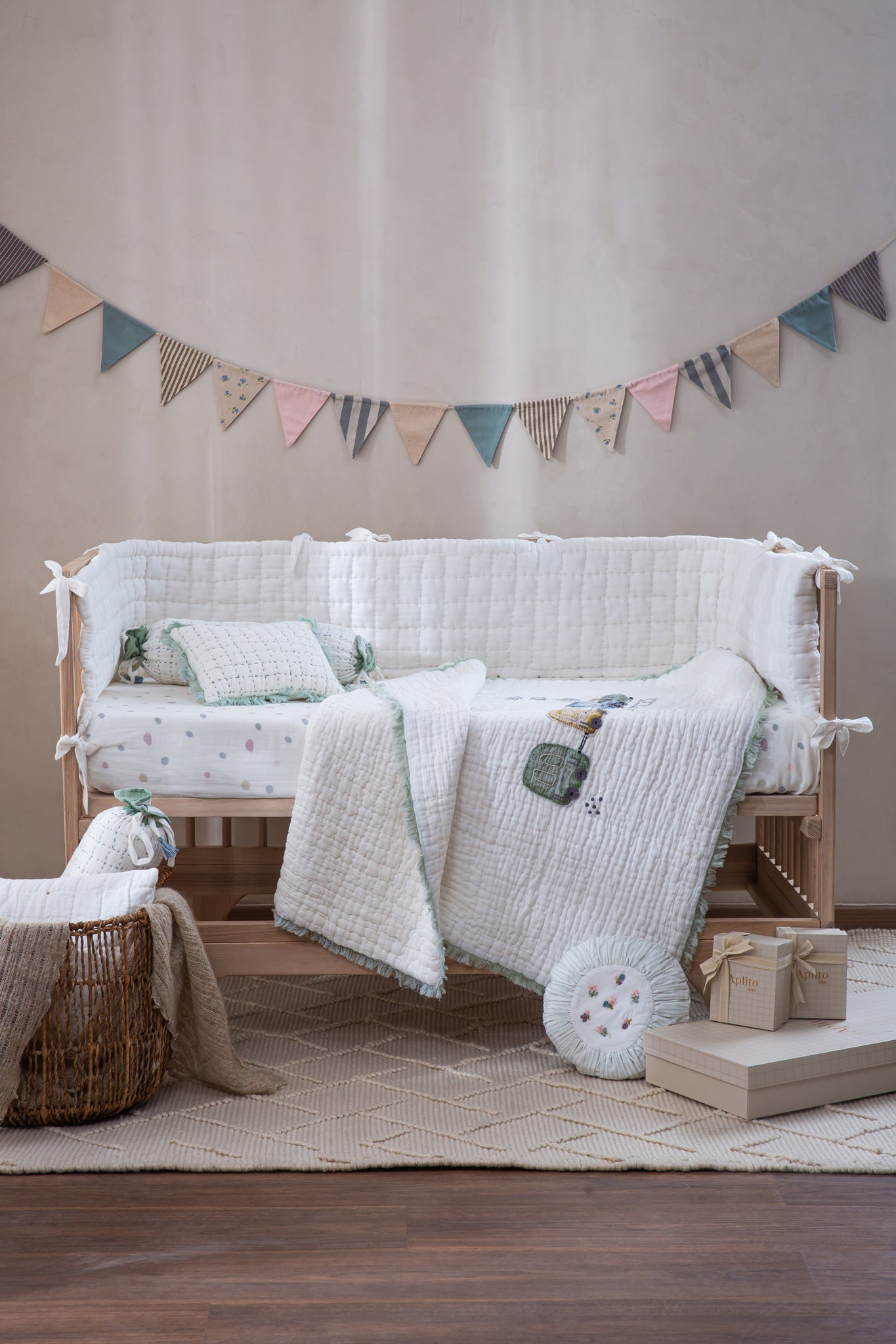 Baby Bedding Set - All Aboard Adventures image 1
