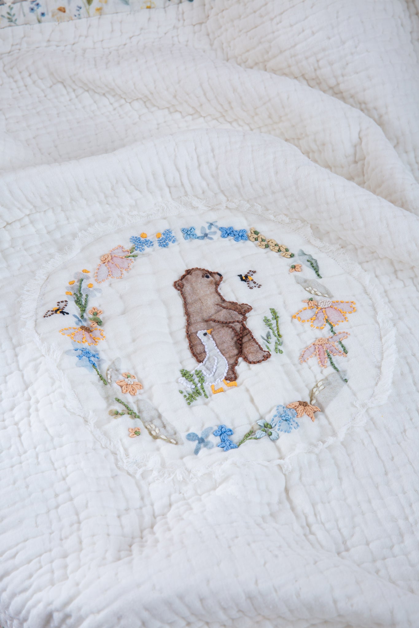 Baby Bedding Set - Bear & Bloom image 4