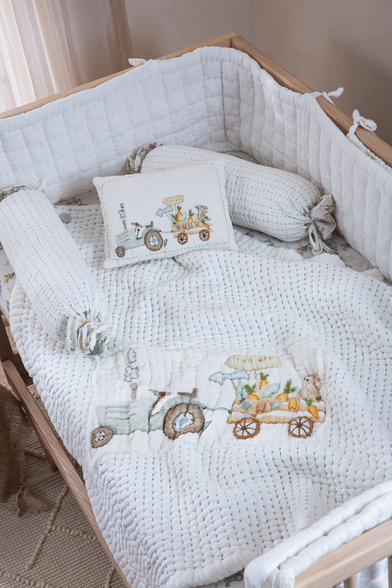 Baby Bedding Set - Harvest Hayride image 3
