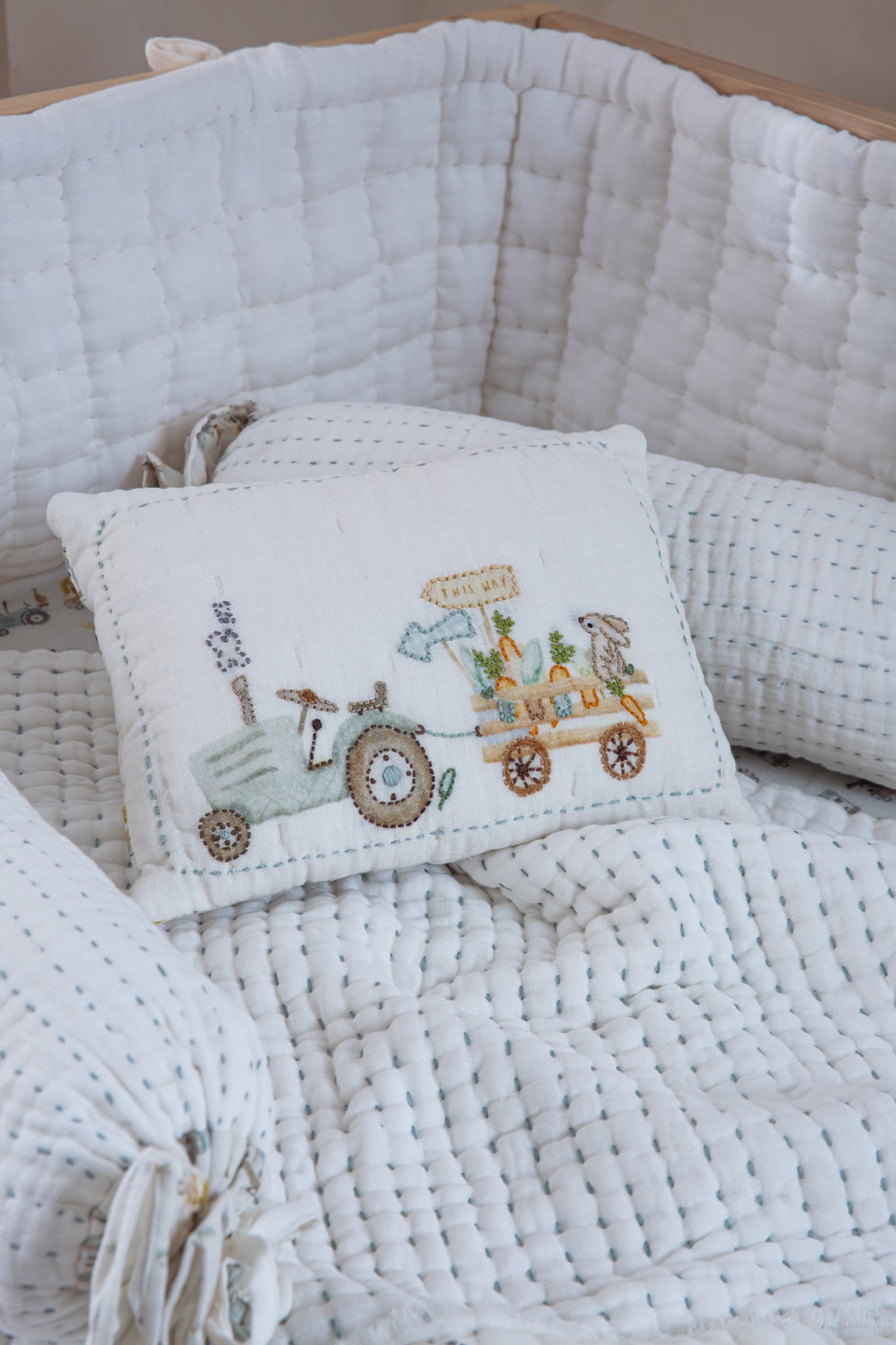 Baby Bedding Set - Harvest Hayride image 4
