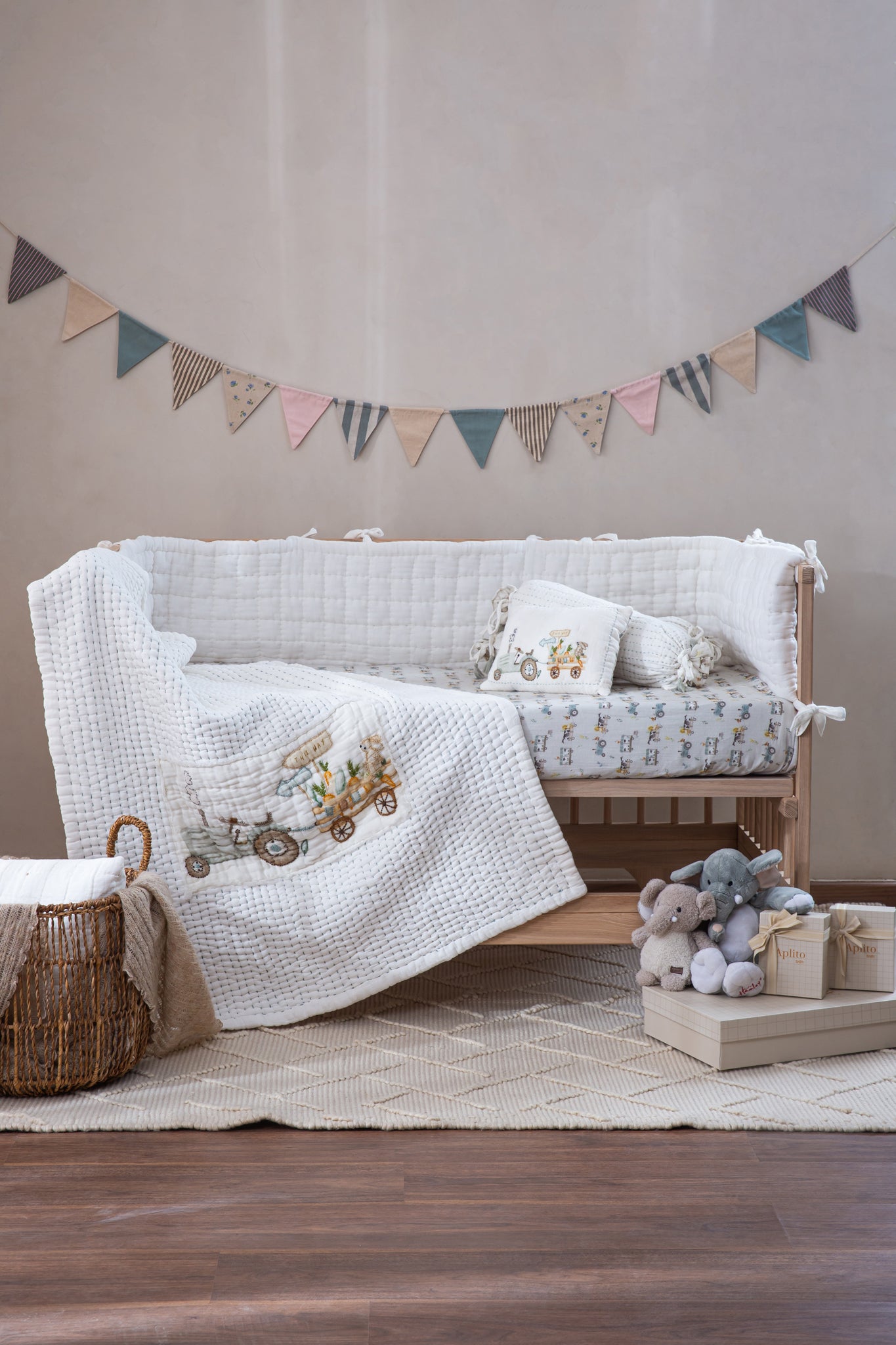 Baby Bedding Set - Harvest Hayride