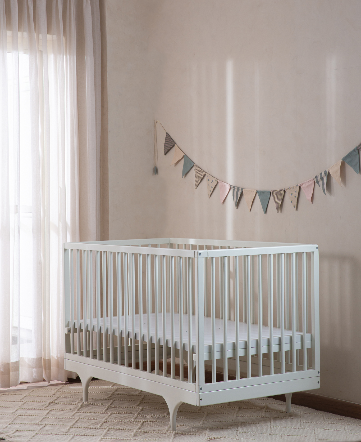 Crib - The Chalet Convertible Crib - White