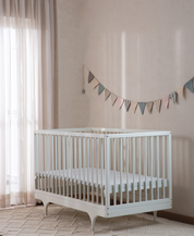 Crib - The Chalet Convertible Crib - White