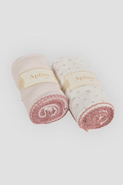 Swaddle Set - Sweet Haven In Pink