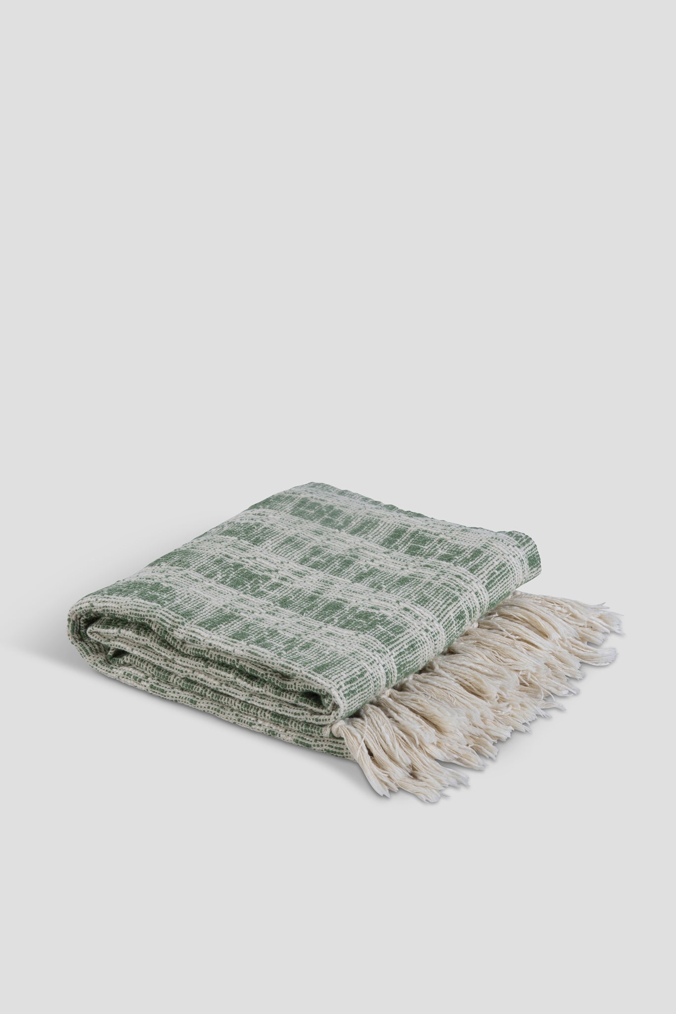 Cottage Comfort Throw - Green