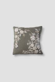 Blossom Stitch In Olive Linen