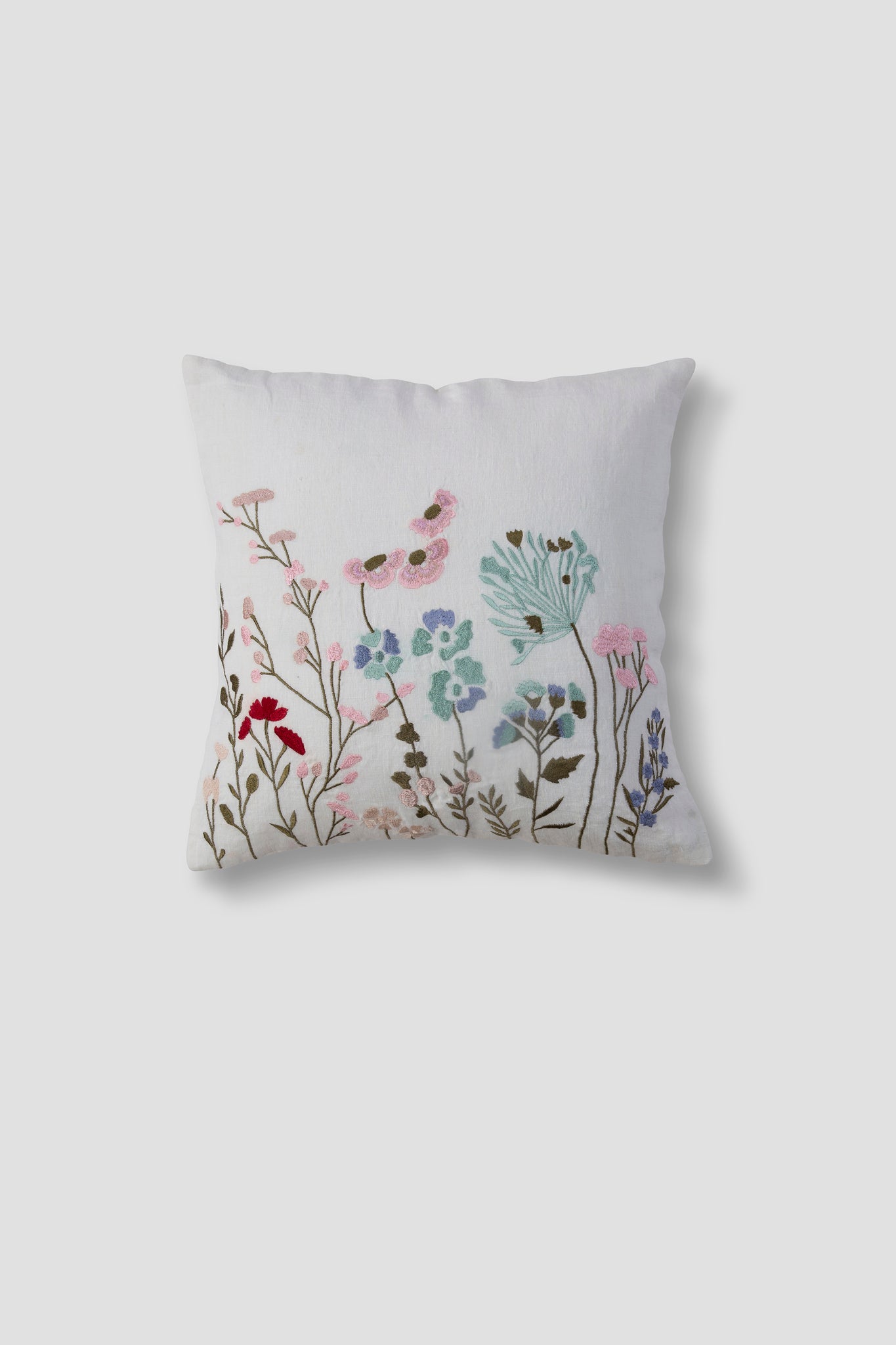 Garden Whispers In Ivory Linen