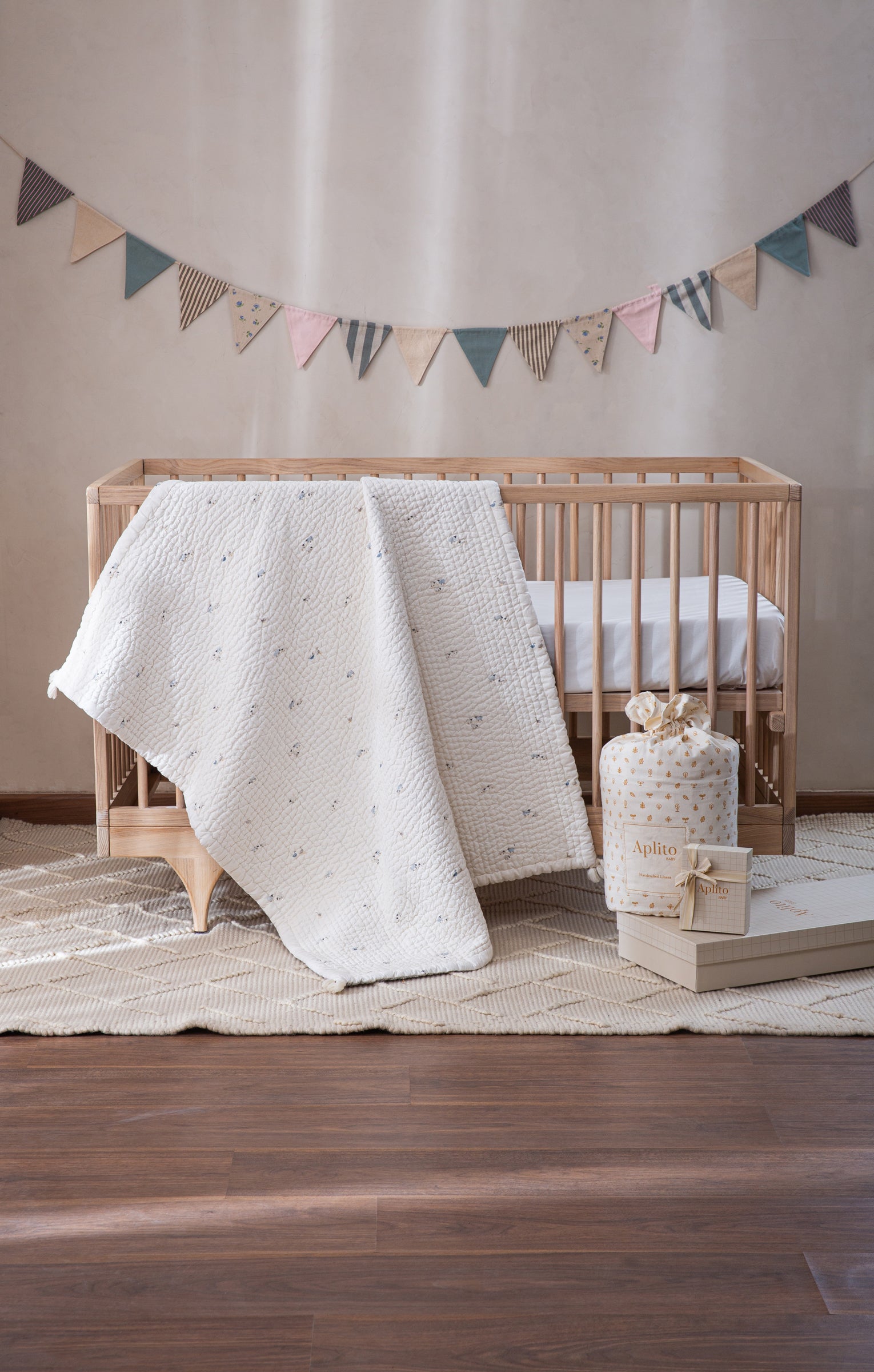 Baby Bedding Set - Baa Baa Bliss