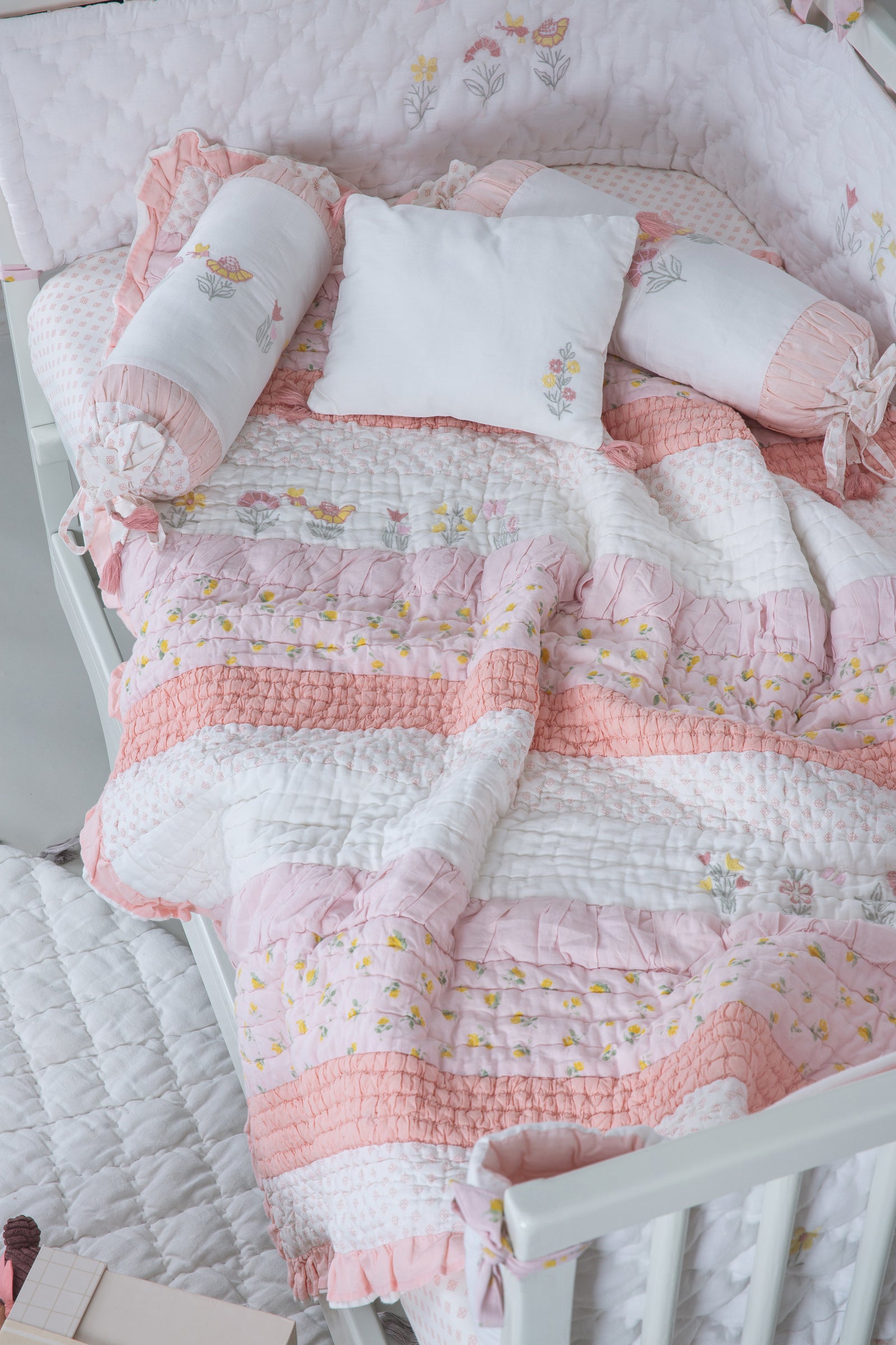 Baby Bedding Set - Bella Blush image 3