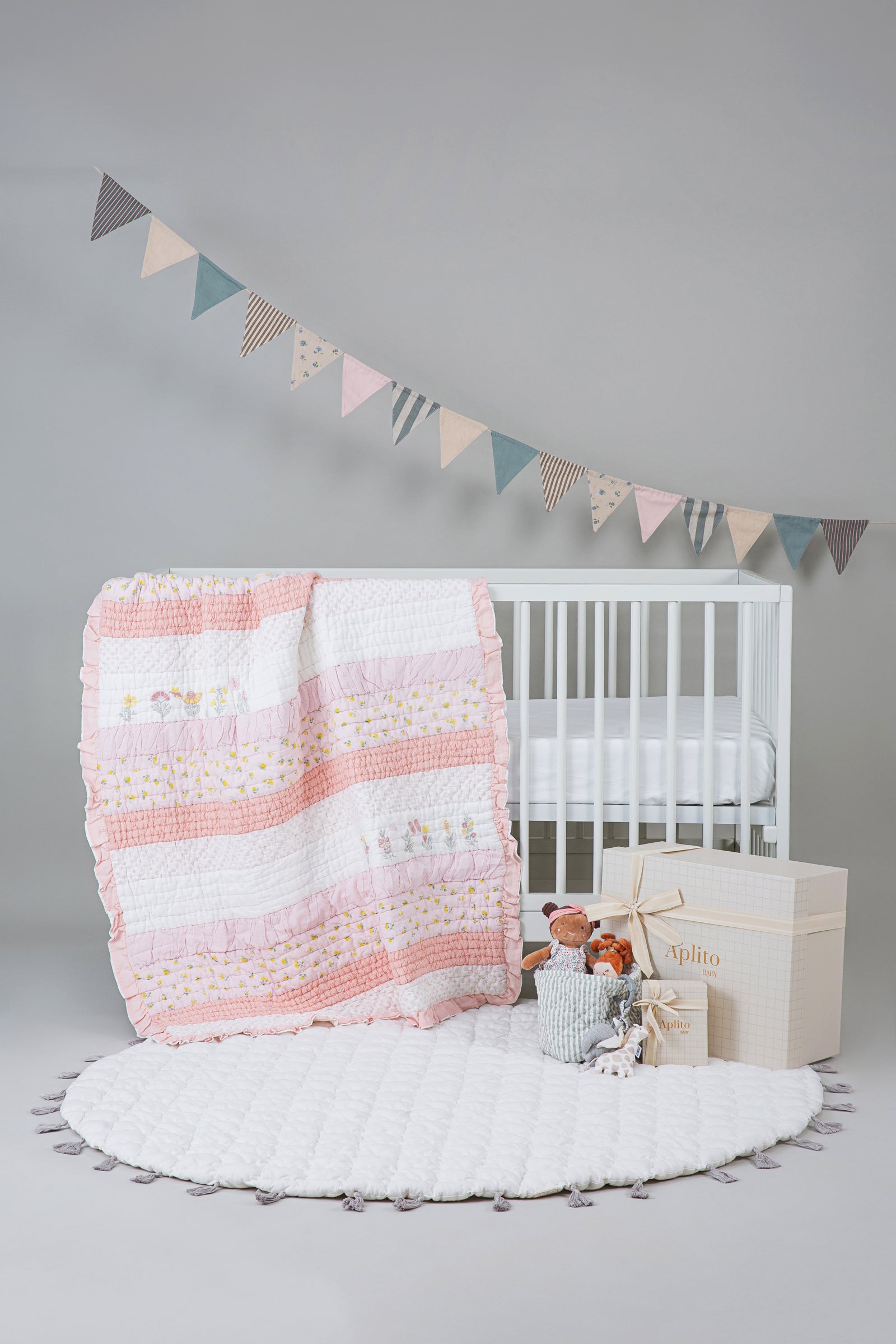 Baby Bedding Set - Bella Blush image 2