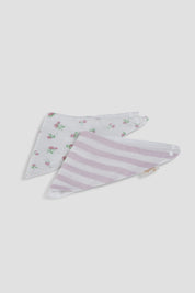 Muslin Bibs - Rosy Whisper