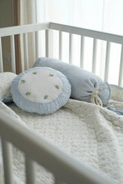Baby Bedding Set - Sweet Scallop Haven In Blue