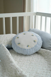 Baby Bedding Set - Sweet Scallop Haven In Blue