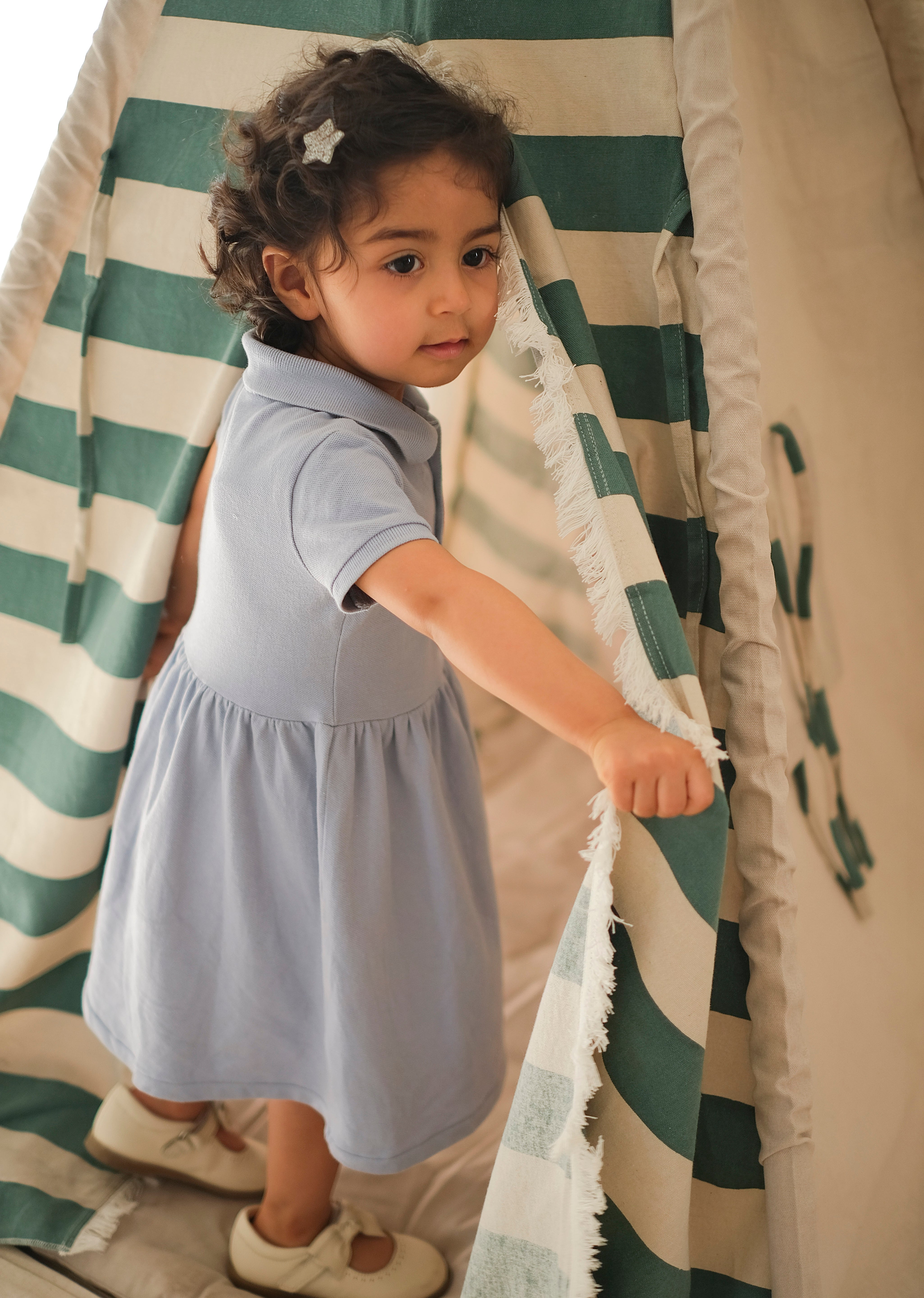 Adventure Alley - Green Teepee Tent