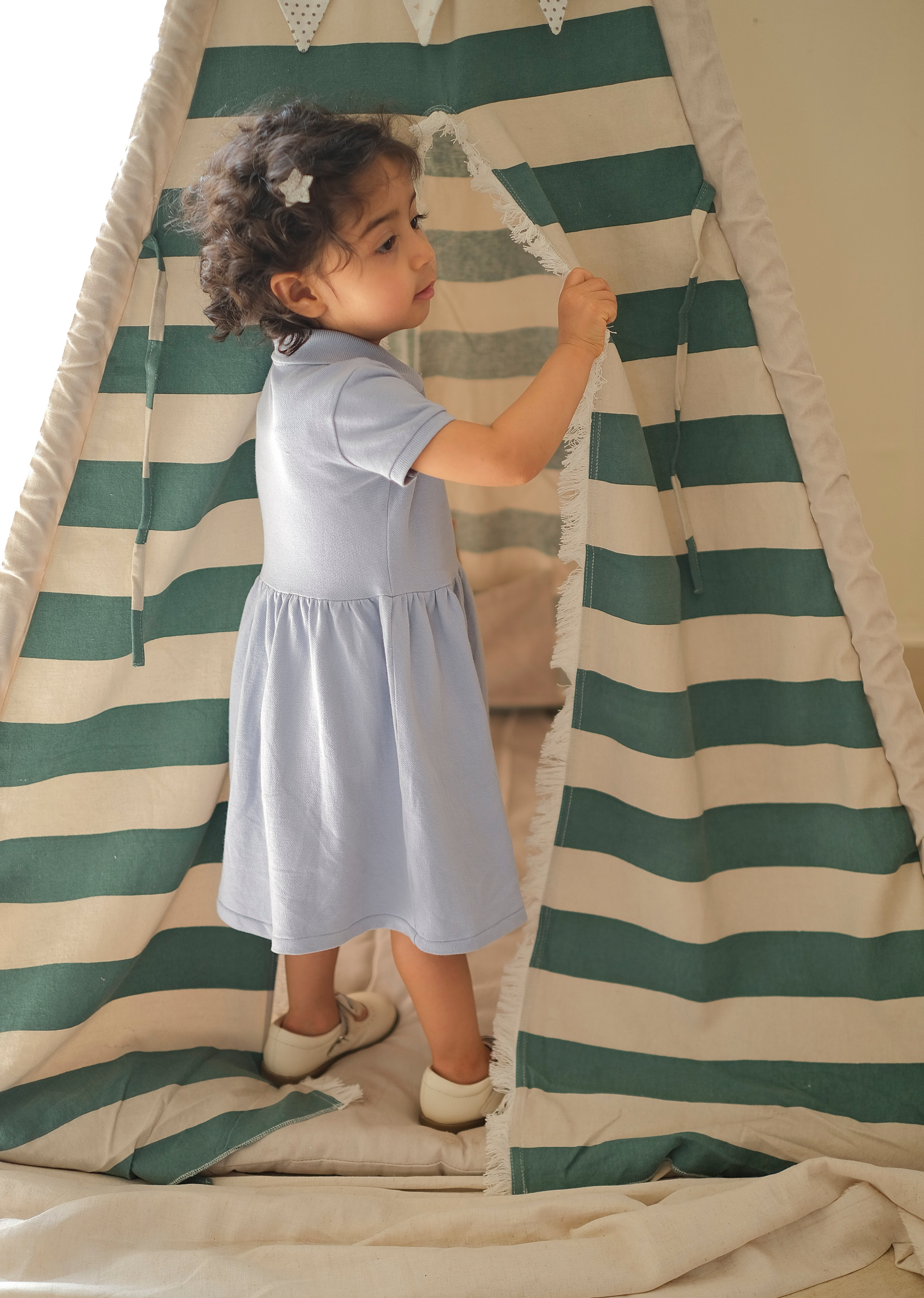 Adventure Alley - Green Teepee Tent