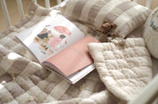 Gingham Cuddle Set - Brown
