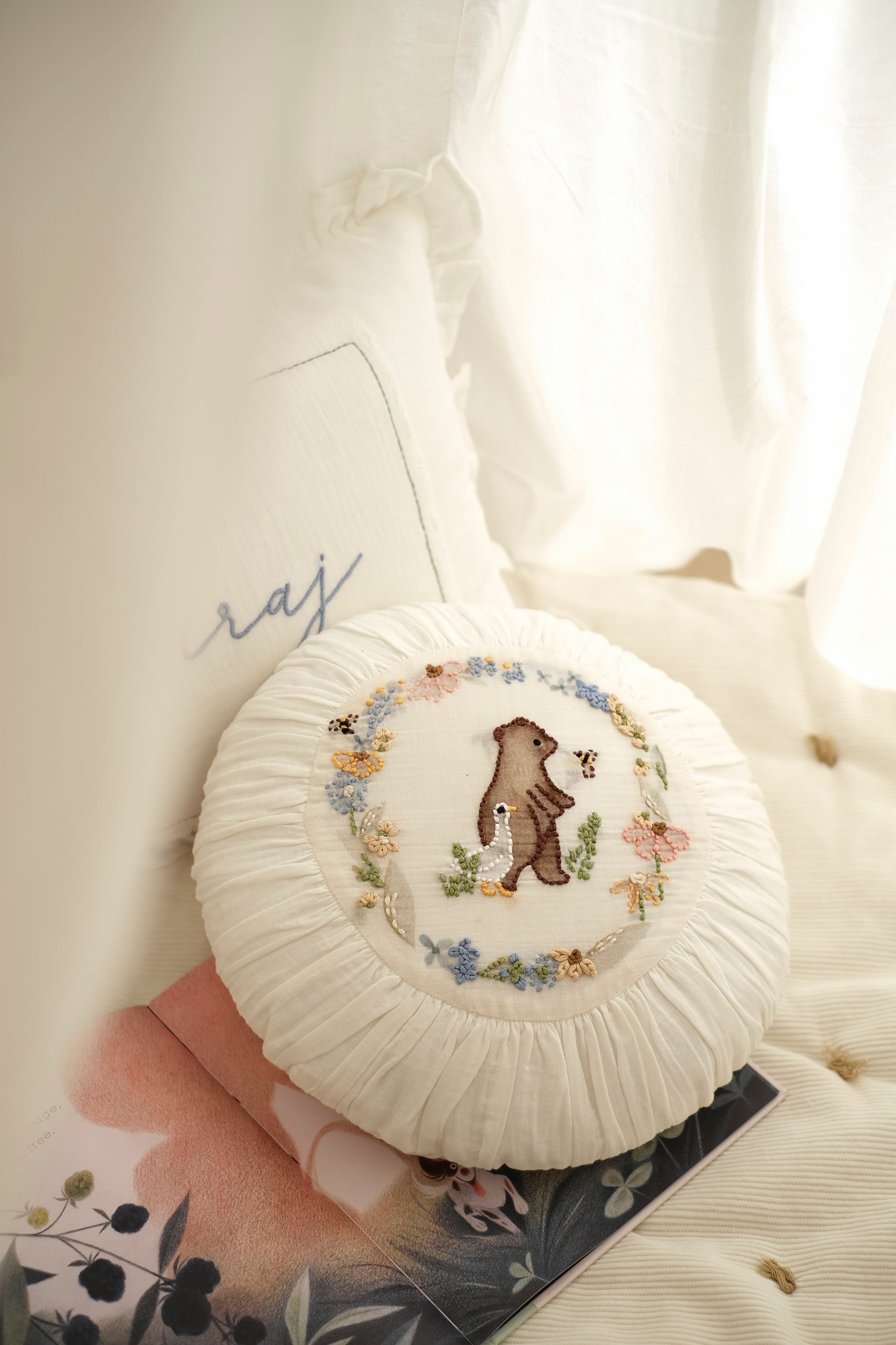 Throw Pillow - Bear & Bloom