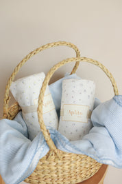 Swaddle Set - Sweet Haven In Blue