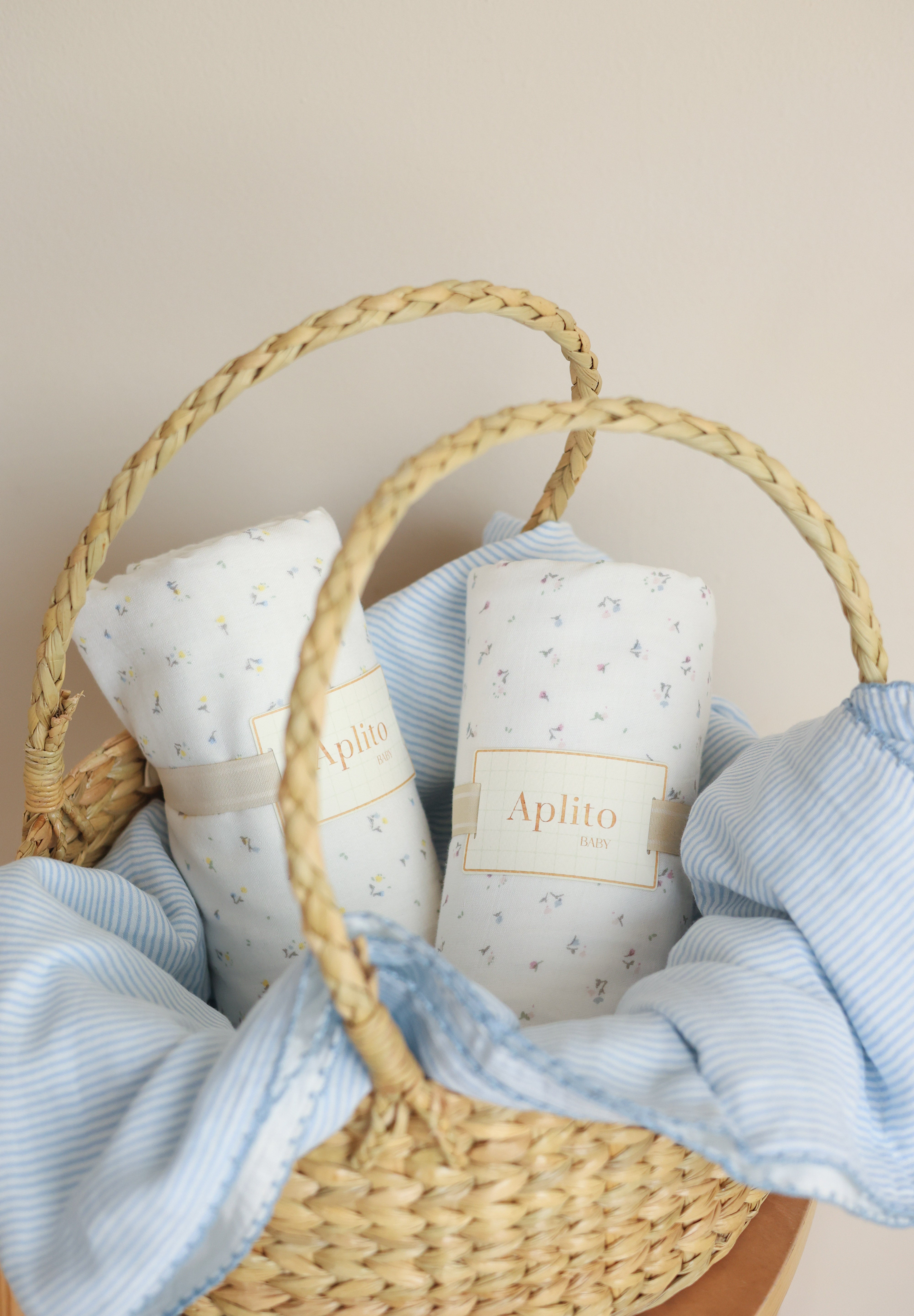 Swaddle Set - Sweet Haven In Blue