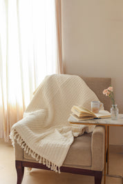 Nebula Throw In Ivory