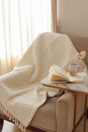 Nebula Throw In Ivory