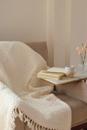 Nebula Throw In Ivory