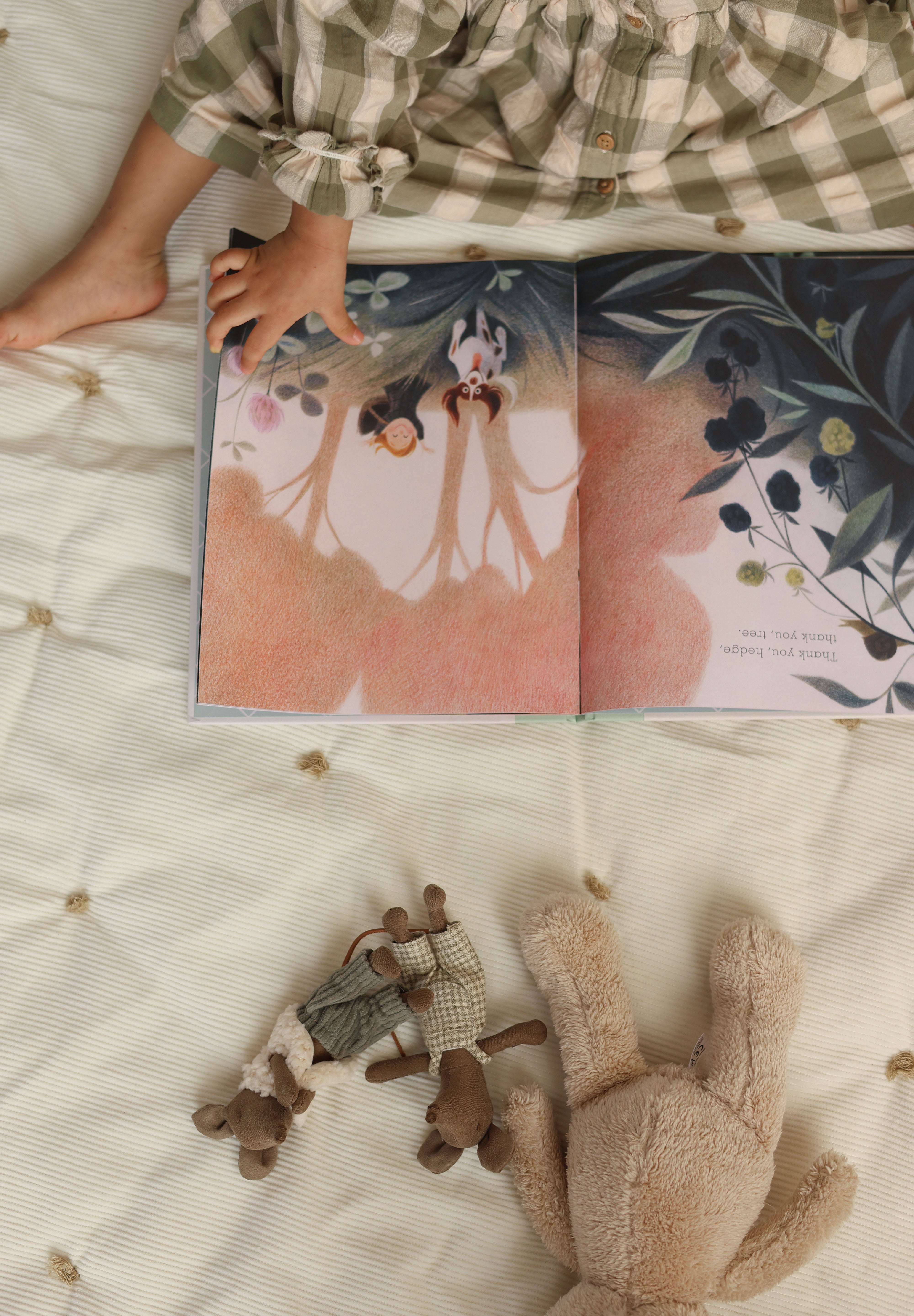 Quilted Corduroy Playmat - Ivory