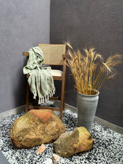 Cottage Comfort Throw - Green