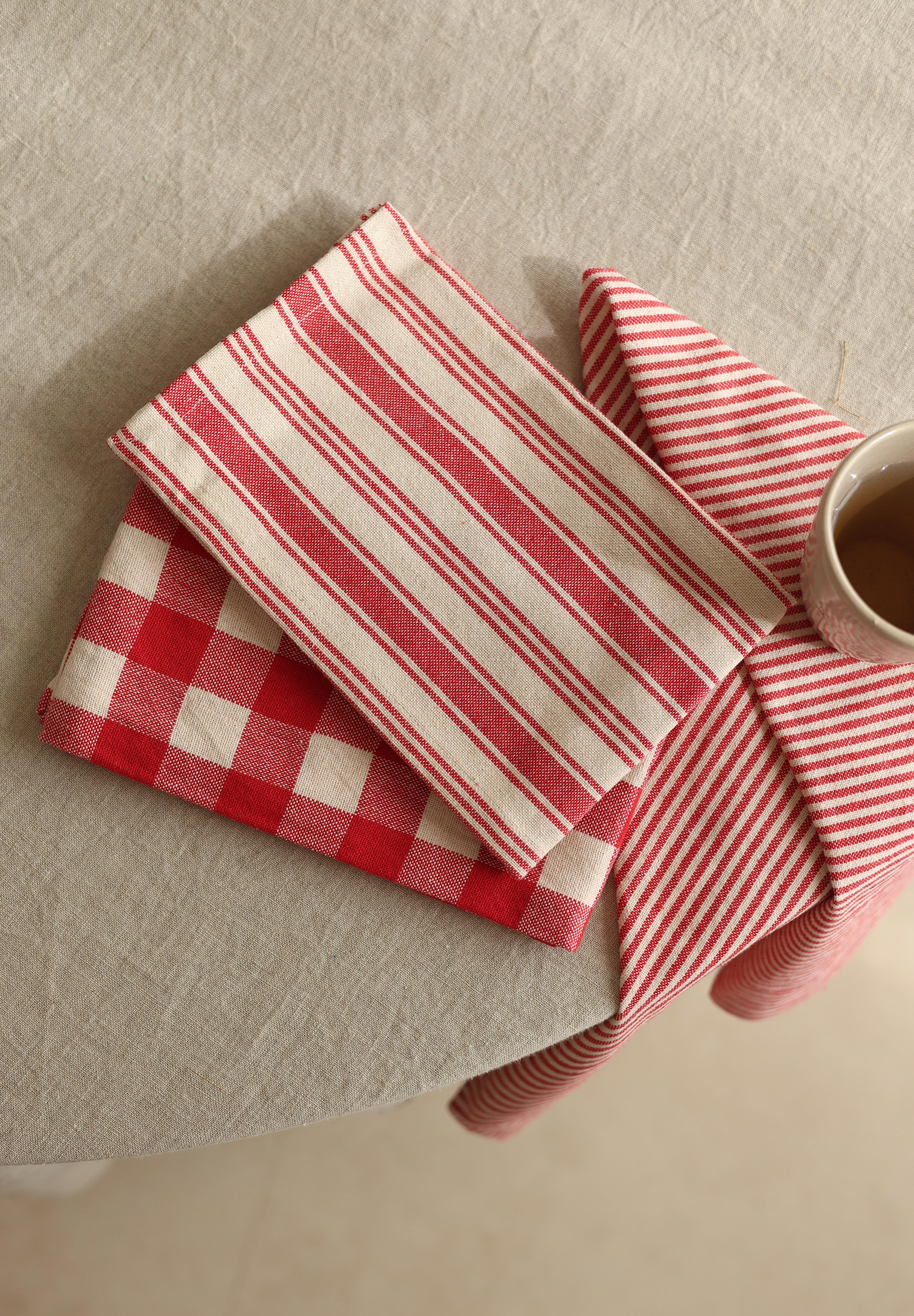 Wisk And Wipe Kitchen Towel Set - Red