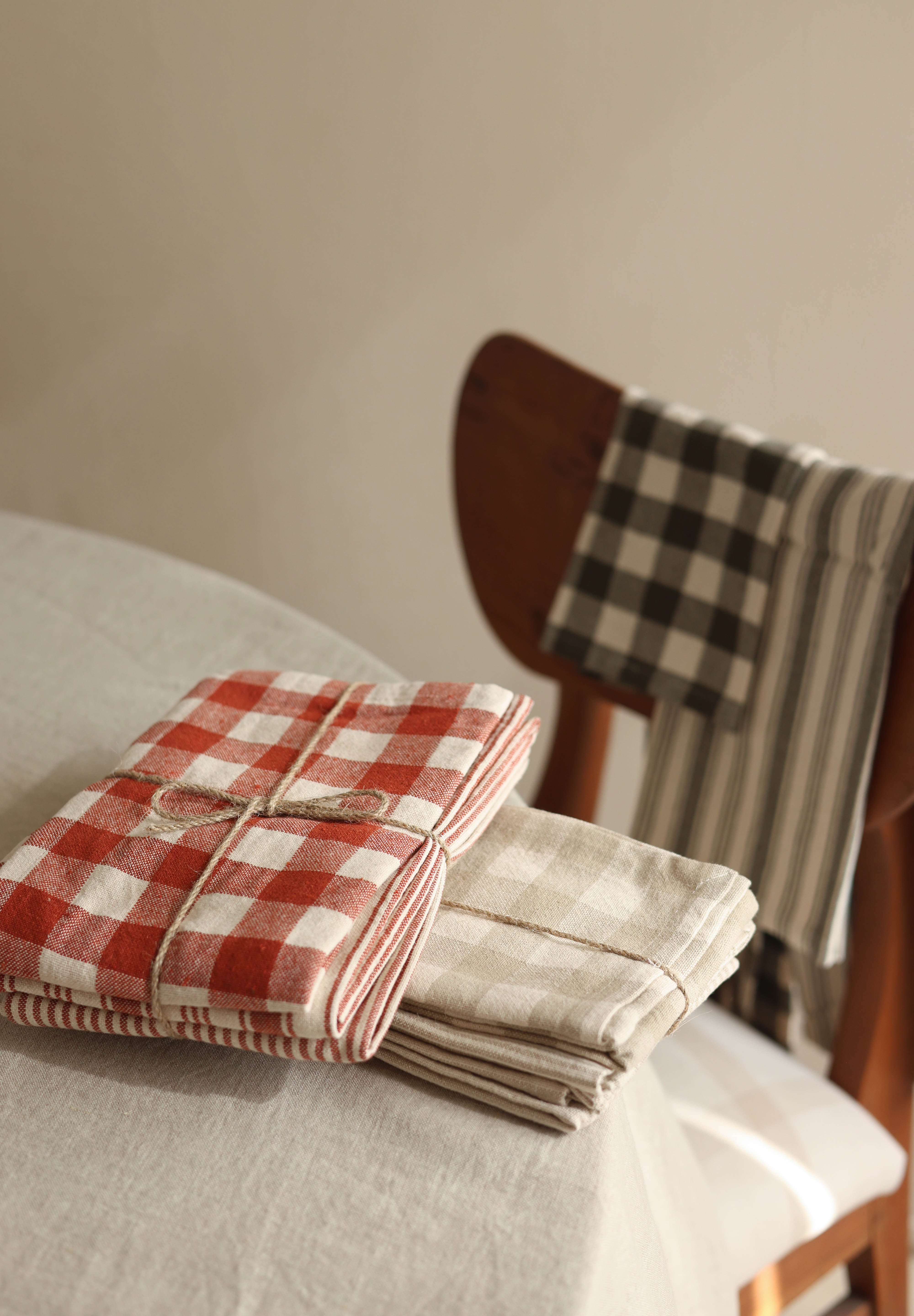 Wisk And Wipe Kitchen Towel Set - Rust