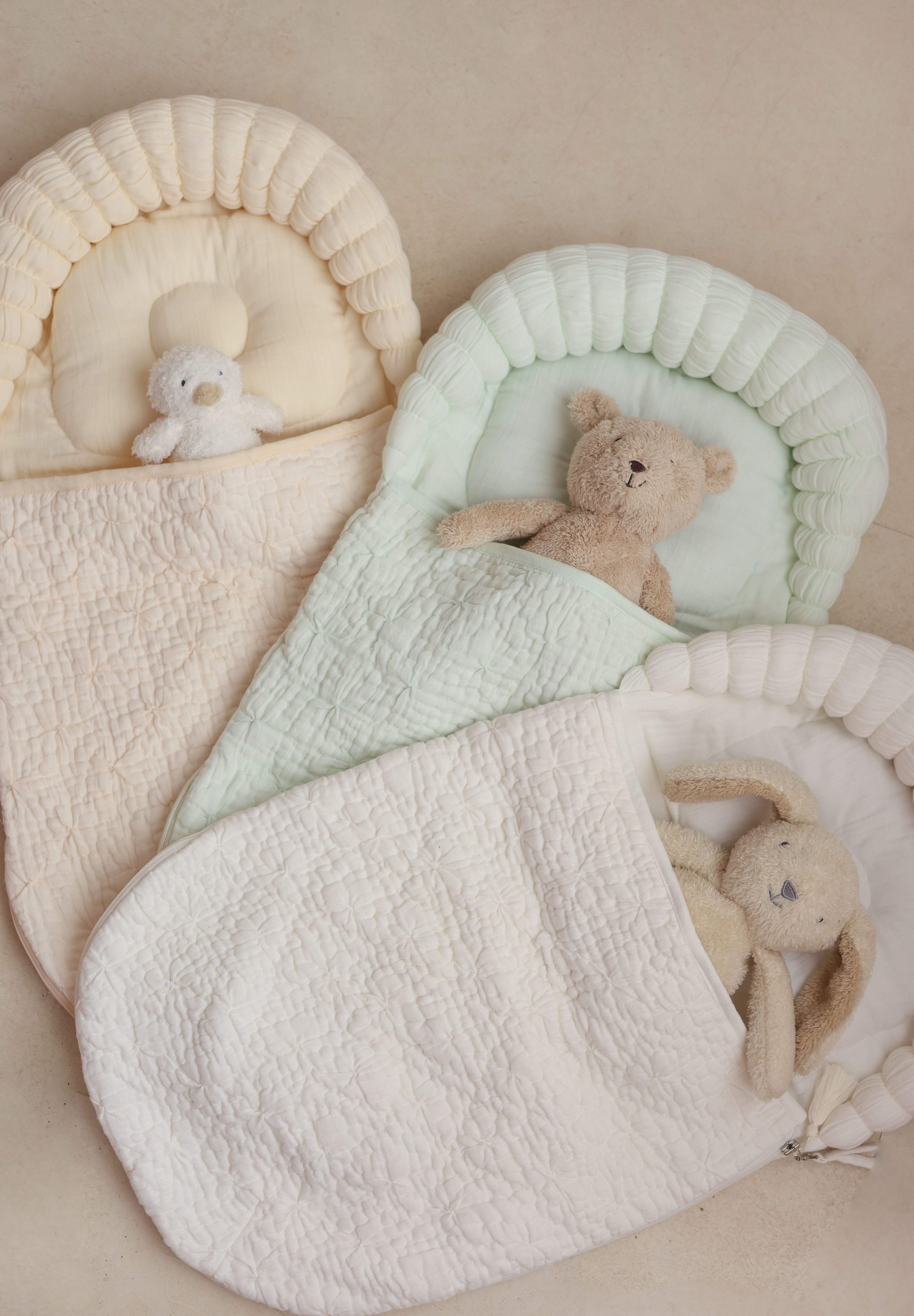 Baby Sleeping Bag - Comfort Cloud - Ivory