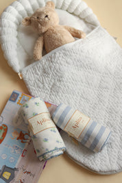 Baby Sleeping Bag - Comfort Cloud - Alice Blue