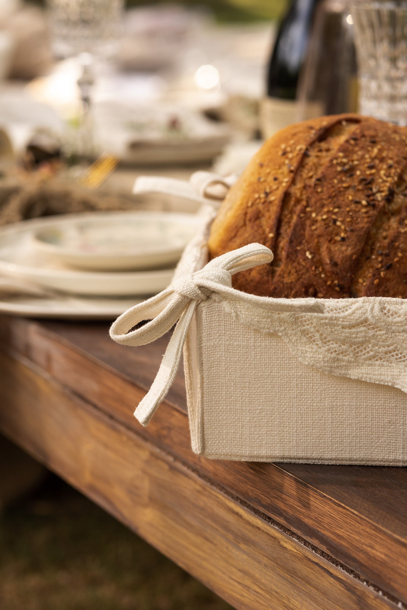 Vintage Bread Basket