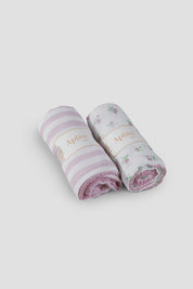 Swaddle Set - Rosy Whisper