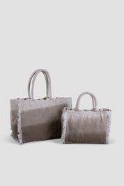 Canvas Tote Bag - Tuscan Brown - Big