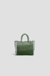 Canvas Tote Bag - Green - Set of 2