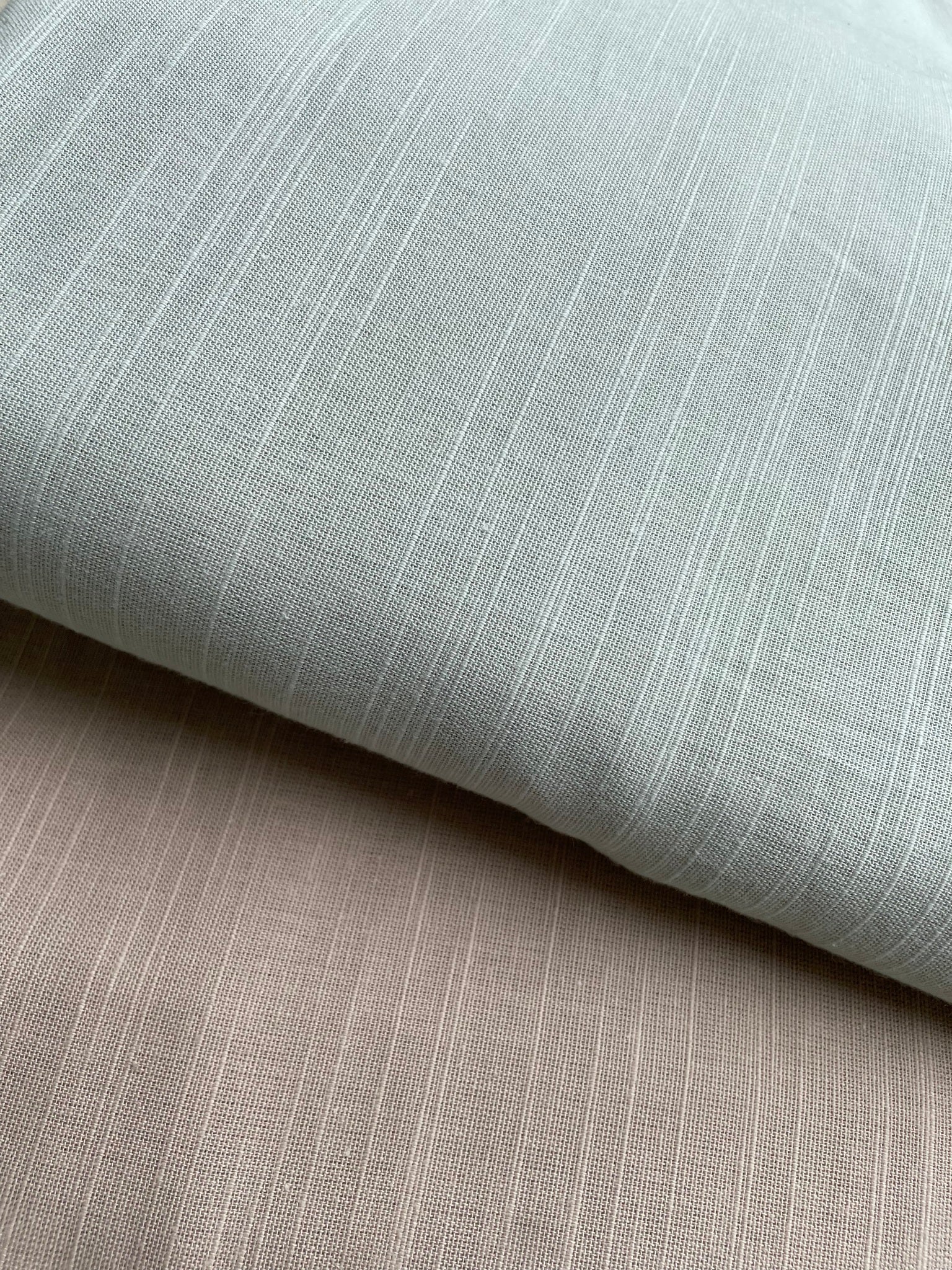Slub Bedsheet in Sage